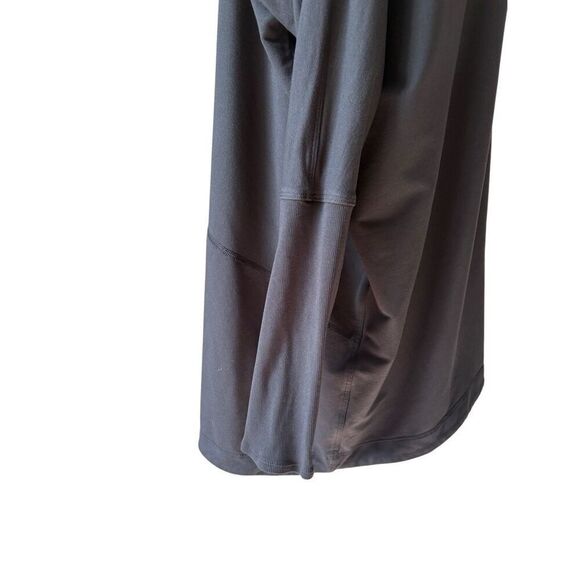 Lululemon Back In Action Wrap size 6 Cardigan Black Open Front - Picture 11 of 11